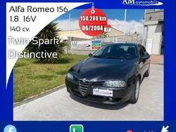 Grigio Usata 2004 Alfa Romeo 156 Distinctive Tre volumi | 3700 € (Molto cara)