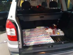 Argento Usata 2005 Opel Zafira Club Monovolume | 1200 € (Super prezzo)