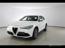 Bianco Usata 2020 Alfa Romeo Stelvio Business SUV | 22.300 € (Ottimo prezzo)