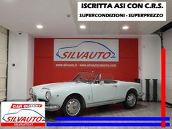 Azzurro acqua di fonte Usata 1963 Alfa Romeo Giulia Spider Cabrio | 65.500 €
