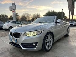 Argento Usata 2017 BMW 218 Sport Line Cabrio | 16.900 € (Buon prezzo)
