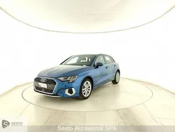 Blu atollo metallizzato Usata 2023 Audi A3 Advanced Plus | 26.900 € (Buon prezzo)