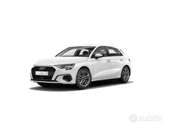 Bianco Usata 2021 Audi A3 Sportback Business Tre volumi | 25.400 € (Buon prezzo)