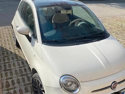 Bianco Usata 2015 Fiat 500 Lounge Due volumi | 7000 € (Buon prezzo)