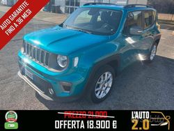 Verde Usata 2021 Jeep Renegade Limited SUV | 18.490 € (Buon prezzo)