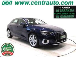 Blu scuro Usata 2021 Audi A3 Advanced Plus Tre volumi | 23.500 € (Buon prezzo)