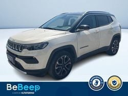 Bianco pastello Usata 2021 Jeep Compass Limited SUV | 18.900 € (Ottimo prezzo)