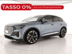 Blu geyser metallizzato Usata 2021 Audi Q4 e-tron S-Line SUV | 40.500 € (Buon prezzo)