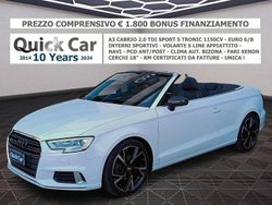 Bianco perla Usata 2017 Audi A3 Cabriolet Sport Cabrio | 19.990 € (Buon prezzo)