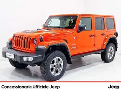 Arancione Usata 2020 Jeep Wrangler Unlimited Sahara SUV | 42.990 € (Buon prezzo)