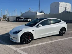 Bianco Usata 2020 Tesla Model 3 Performance Tre volumi | 32.000 €
