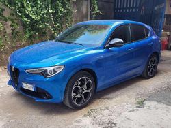 Blu/azzurro Usata 2022 Alfa Romeo Stelvio Veloce SUV | 35.000 € (Buon prezzo)