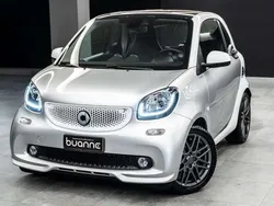Argento perlato metall Usata 2017 Smart ForTwo Cabrio Brabus Cabrio | 16.999 € (Buon prezzo)