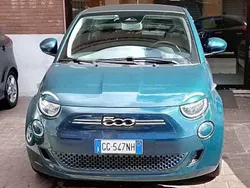 Ocean green met. Usata 2021 Fiat 500e Icon Cabrio | 15.990 € (Ottimo prezzo)