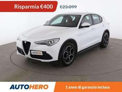 Bianco Usata 2019 Alfa Romeo Stelvio Super SUV | 22.699 € (Buon prezzo)