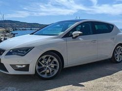 Bianco Usata 2015 Seat Leon FR Tre volumi | 9400 € (Buon prezzo)