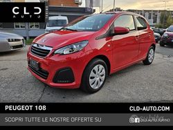 Rosso Usata 2021 Peugeot 108 S Tre volumi | 9500 € (Buon prezzo)