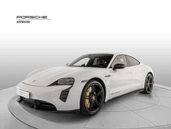 Bianco carrara metallizzato Usata 2021 Porsche Taycan Turbo S Tre volumi | 79.900 €
