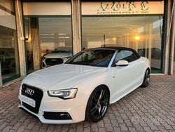 Bianco Usata 2015 Audi A5 Cabriolet S-Line Cabrio | 20.500 € (Molto cara)