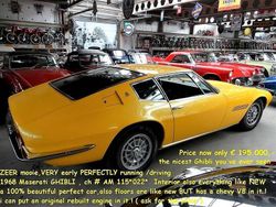 Giallo Usata 1968 Maserati Ghibli Coupé | 124.500 €