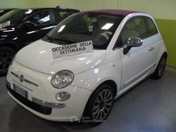 Bianco Usata 2012 Fiat 500 Lounge Cabrio | 6950 € (Cara)
