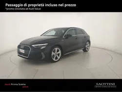 Nero mito metallizzato Usata 2024 Audi A3 Sportback S-Line Tre volumi | 32.900 € (Buon prezzo)