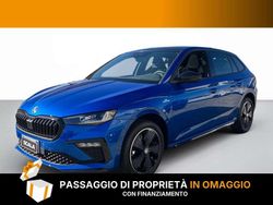 Blu race metallizzato Usata 2024 Skoda Scala Monte Carlo Due volumi | 24.200 € (Buon prezzo)