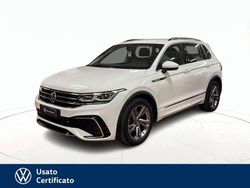 Bianco pastello Usata 2021 VW Tiguan R-line SUV | 25.400 € (Molto cara)