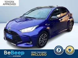 Blu metallizzato Usata 2020 Toyota Yaris Hybrid Lounge Tre volumi | 18.800 € (Buon prezzo)
