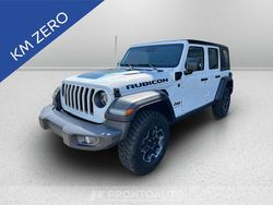 Biancoselleria premium pelle nera con logo rubicon Nuova 2025 Jeep Wrangler Unlimited Rubicon SUV | 68.300 € (Buon prezzo)