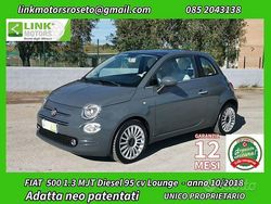 Grigio Usata 2018 Fiat 500 Lounge Due volumi | 9450 € (Buon prezzo)