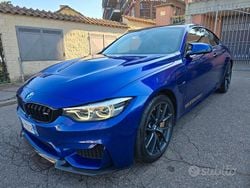 San marino blau Usata 2018 BMW M4 Sport Line Coupé | 79.900 € (Molto cara)