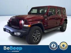 Rosso metallizzato Usata 2021 Jeep Wrangler Unlimited Sahara SUV | 55.100 € (Buon prezzo)