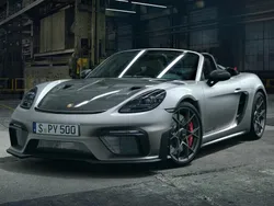 Argento gt metallizzato/capote nera Nuova 2025 Porsche Boxster Spyder Cabrio | 191.954 €