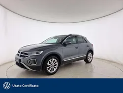 Indium grey metallizzato deep black perl Usata 2022 VW T-Roc Style SUV | 21.500 € (Buon prezzo)