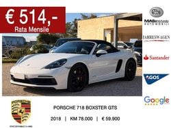 Bianco Usata 2018 Porsche 718 Boxster GTS Cabrio | 59.900 €