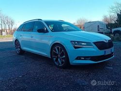 Bianco Usata 2017 Skoda Superb SportLine Station wagon | 13.800 € (Buon prezzo)