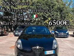 Nero Usata 2012 Alfa Romeo Giulietta Due volumi | 6390 €