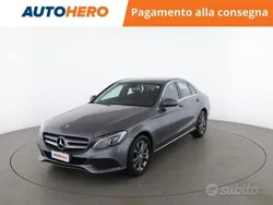 Grigio Usata 2017 Mercedes C200 Tre volumi | 18.699 € (Ottimo prezzo)