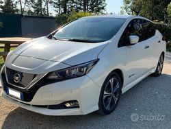 Bianco Usata 2018 Nissan Leaf N-Connecta Due volumi | 9300 € (Buon prezzo)