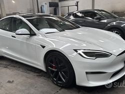 Bianco Usata 2024 Tesla Model S Plaid Due volumi | 85.000 € (Cara)
