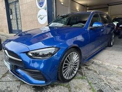 Blu Usata 2021 Mercedes C220 AMG line Station wagon | 34.500 € (Buon prezzo)