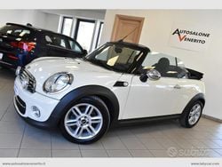 Bianco Usata 2013 Mini Cooper D Cabriolet Cabrio | 9500 € (Buon prezzo)