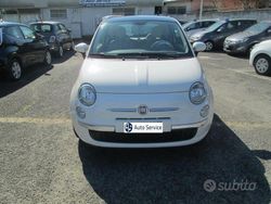 Bianco pastello Usata 2009 Fiat 500 Lounge Due volumi | 7200 € (Buon prezzo)
