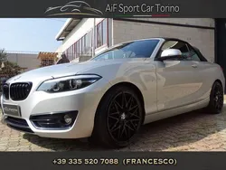 Argento Usata 2018 BMW 218 Sport Line Cabrio | 22.990 € (Buon prezzo)