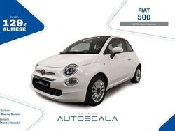 Bianco gelato Usata 2021 Fiat 500 Dolcevita Due volumi | 11.990 € (Buon prezzo)