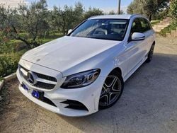 Bianco Usata 2019 Mercedes C220 AMG line Station wagon | 22.500 € (Ottimo prezzo)