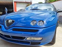 Blu/azzurro Usata 2000 Alfa Romeo Spider Lusso Cabrio | 25.000 € (Molto cara)