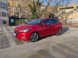 Rosso Usata 2017 Nissan Micra Tekna Tre volumi | 8650 € (Buon prezzo)