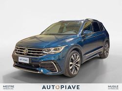 Blu/azzurro Usata 2021 VW Tiguan R-line SUV | 27.390 € (Molto cara)